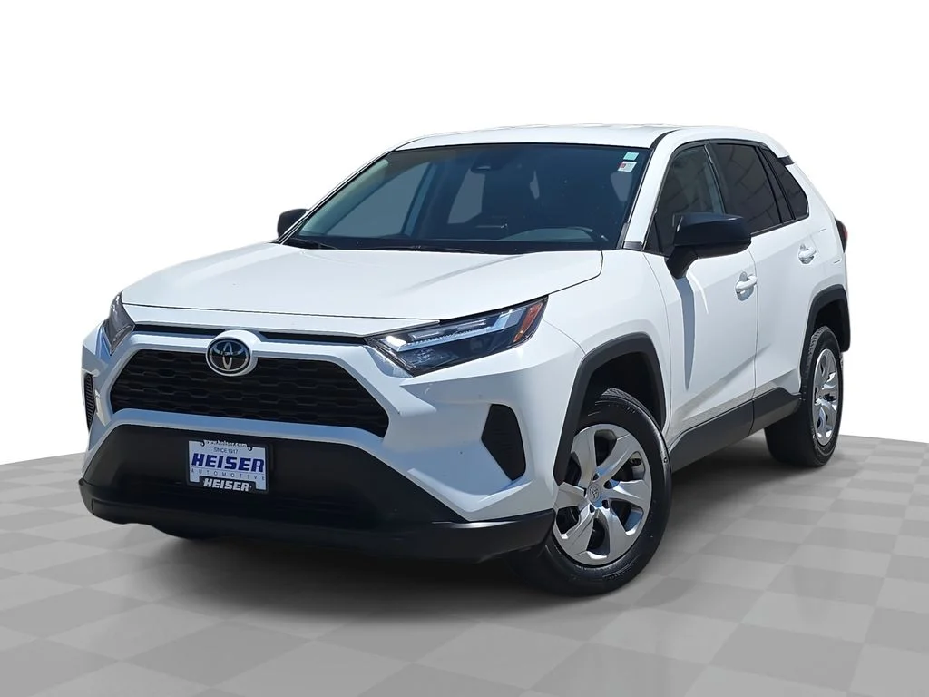 Used 2023 White Toyota LE image 1