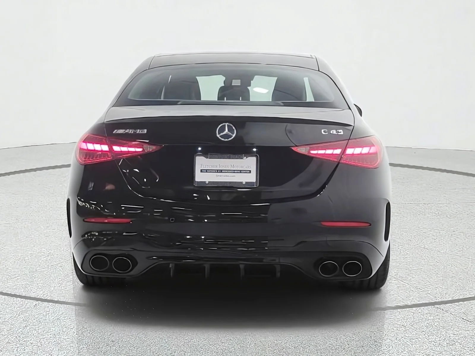 Certified Used 2023 Obsidian Black Metallic Mercedes-Benz AMG® C 43 4MATIC Sedan image 6