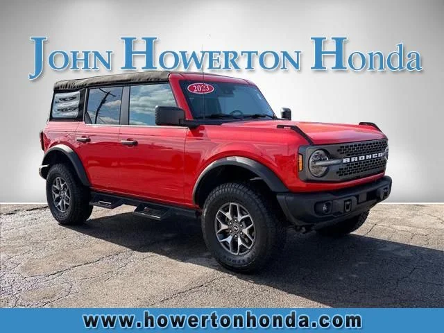 Used 2023 Red Ford Badlands image 1
