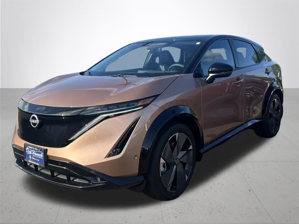 Used 2025 Nissan ARIYA Platinum+ with VIN JN8DF0CH2SM766183 for sale in Portland, OR