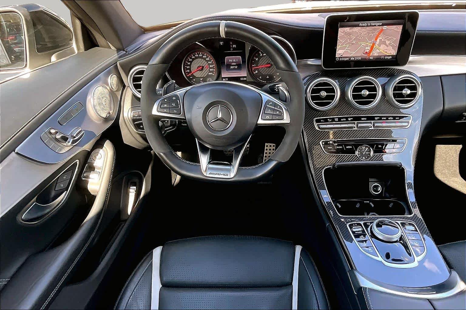 Used 2018 Polar White Mercedes-Benz AMG® C 63 S image 6