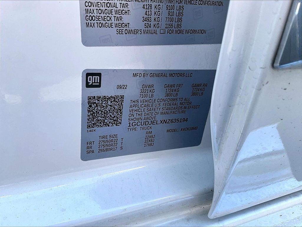 Used 2022 Beige Chevrolet High Country image 37