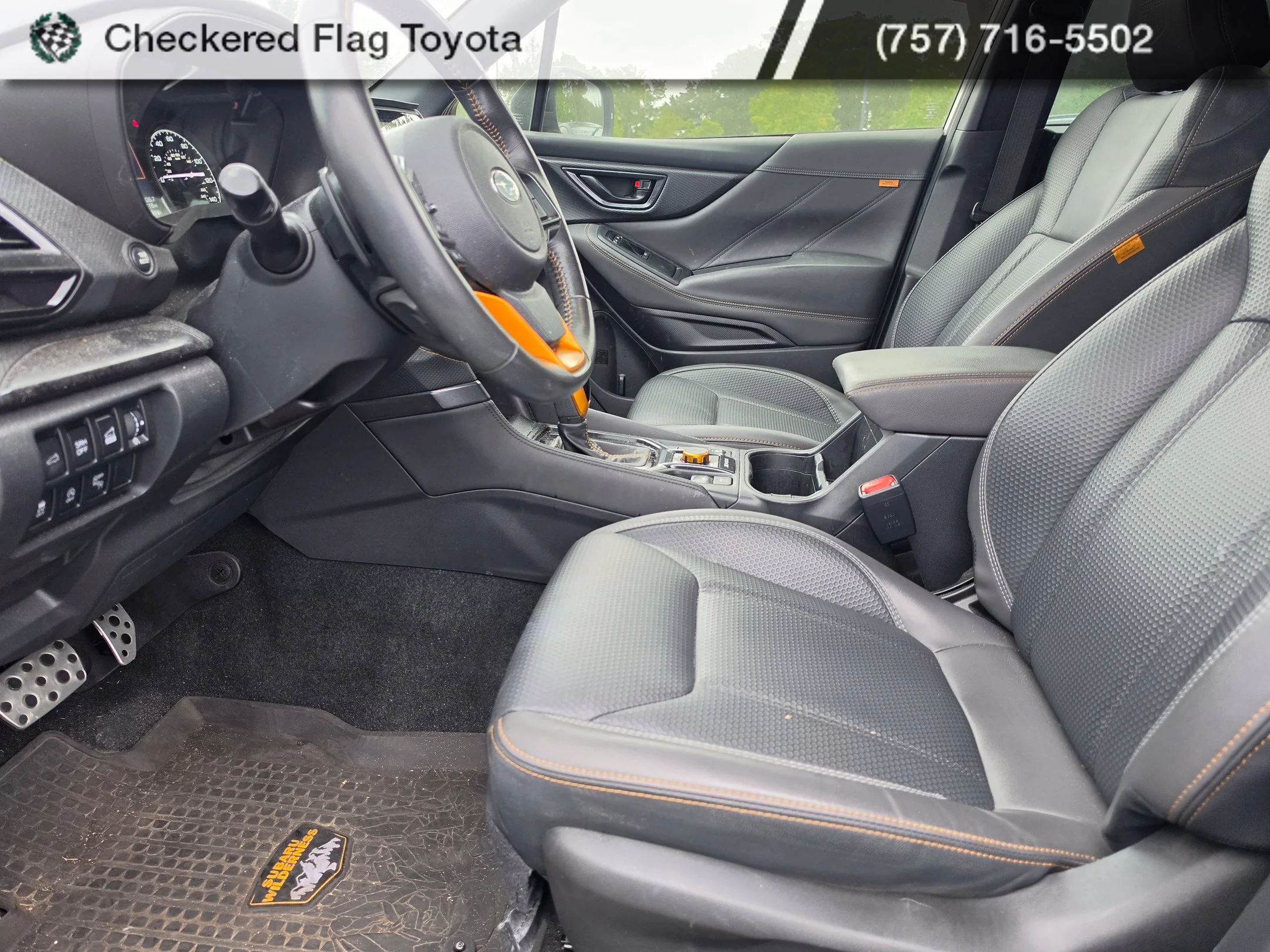Used 2023 Crystal White Pearl Subaru Wilderness image 8