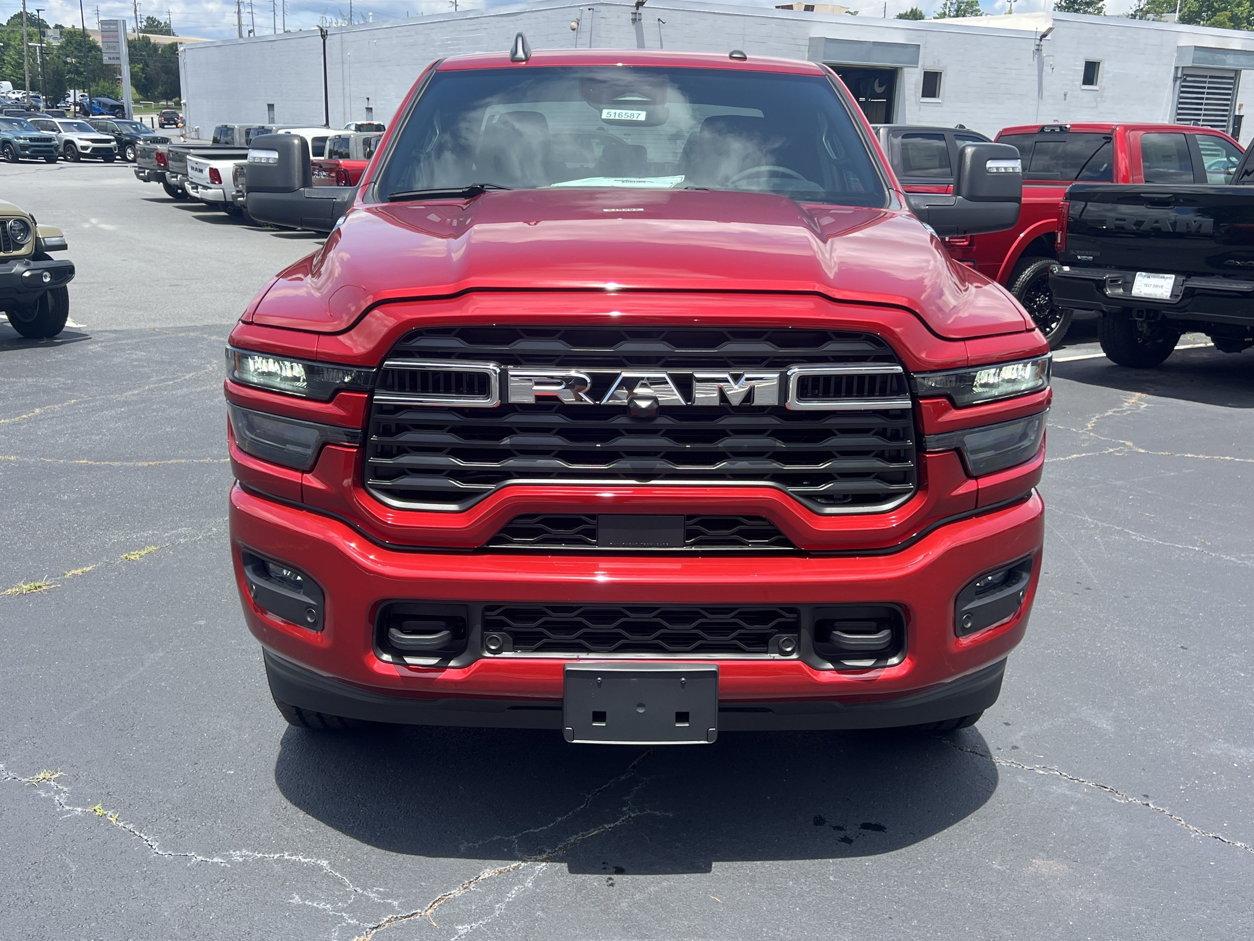 New 2026 Molten Red Pearlcoat Ram Big Horn image 2