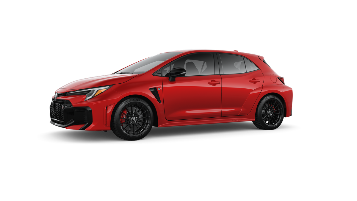 New 2026 Supersonic Red Toyota GR Corolla image 3