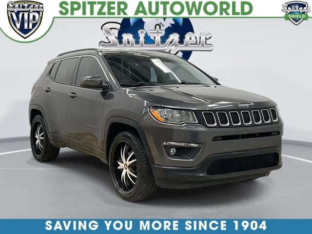 Used 2019 Gray Jeep Latitude image 1