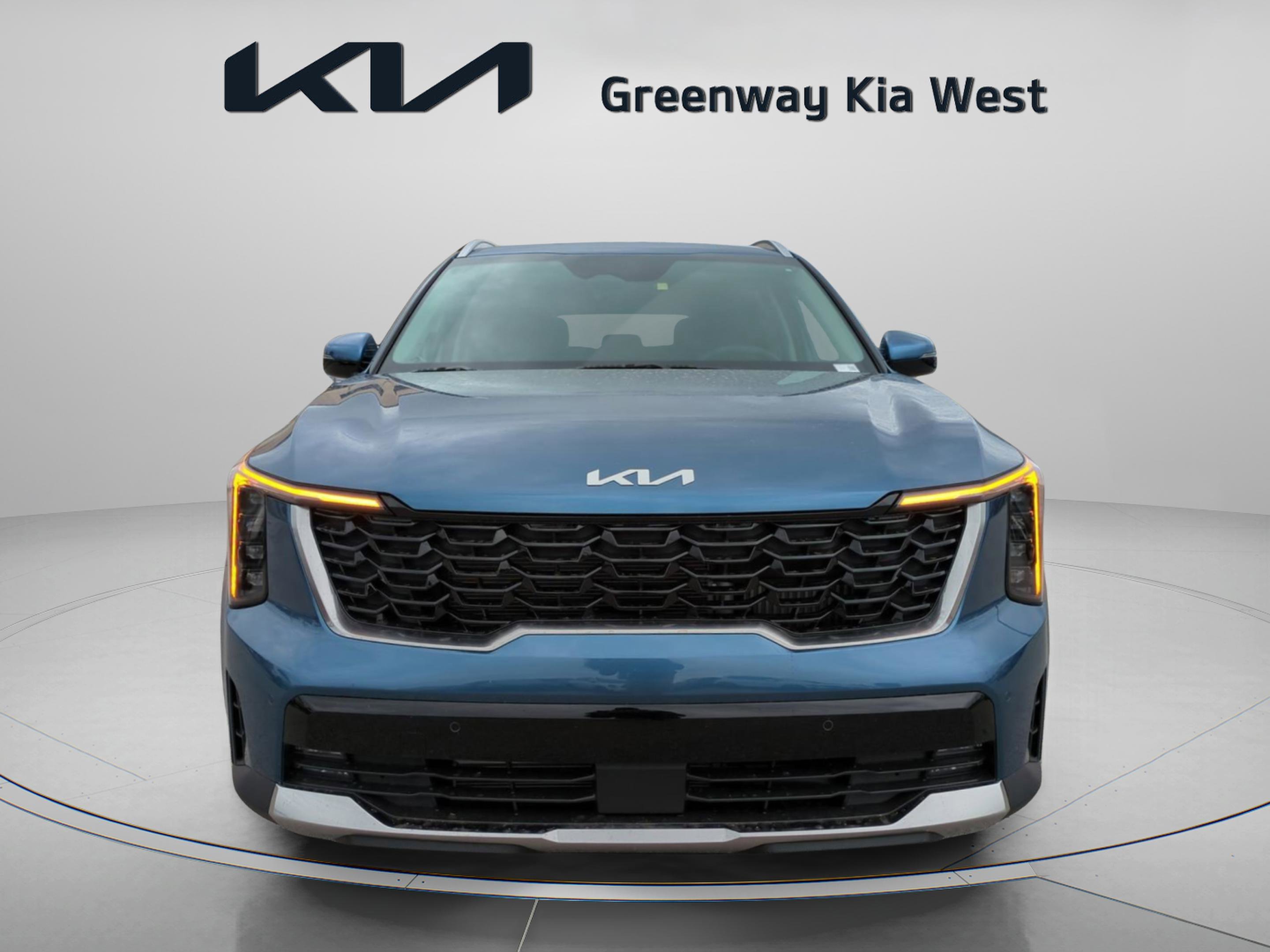 New 2026 Mineral Blue Kia EX image 2