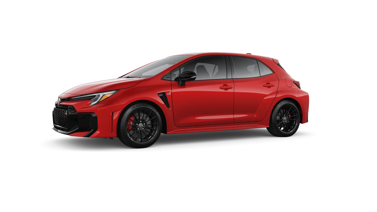 New 2026 Supersonic Red Toyota GR Corolla image 3