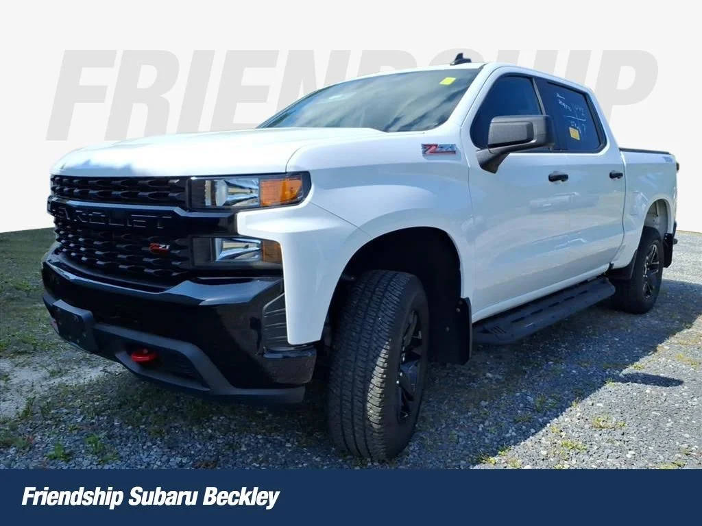 Used 2021 White Chevrolet Custom Trail Boss image 1