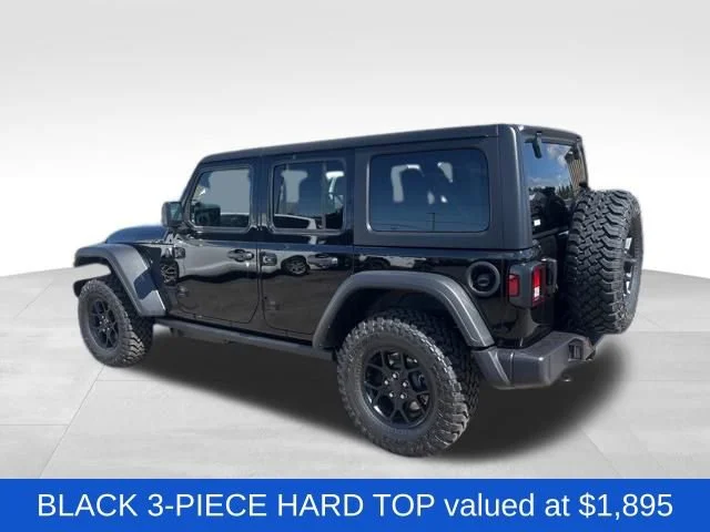 New 2026 Black Clear-Coat Exterior Paint Jeep Willys image 5