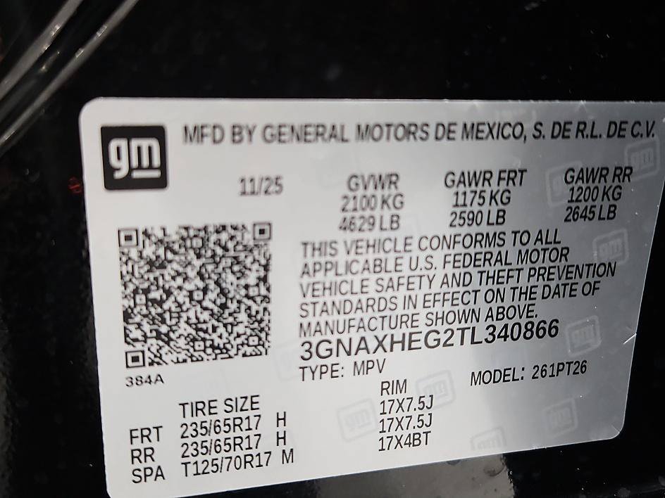 2026 Chevrolet Equinox LT - Photo 17
