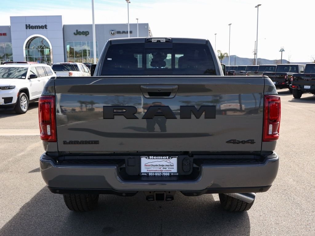 New 2026 Ceramic Gray Clear-Coat Exterior Paint RAM Laramie image 4