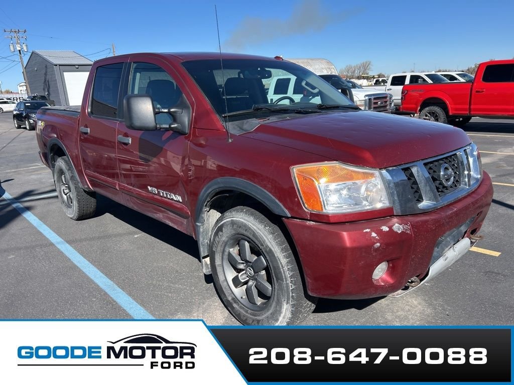 Used 2014 Nissan Titan SV with VIN 1N6AA0EC6EN518433 for sale in Burley, ID