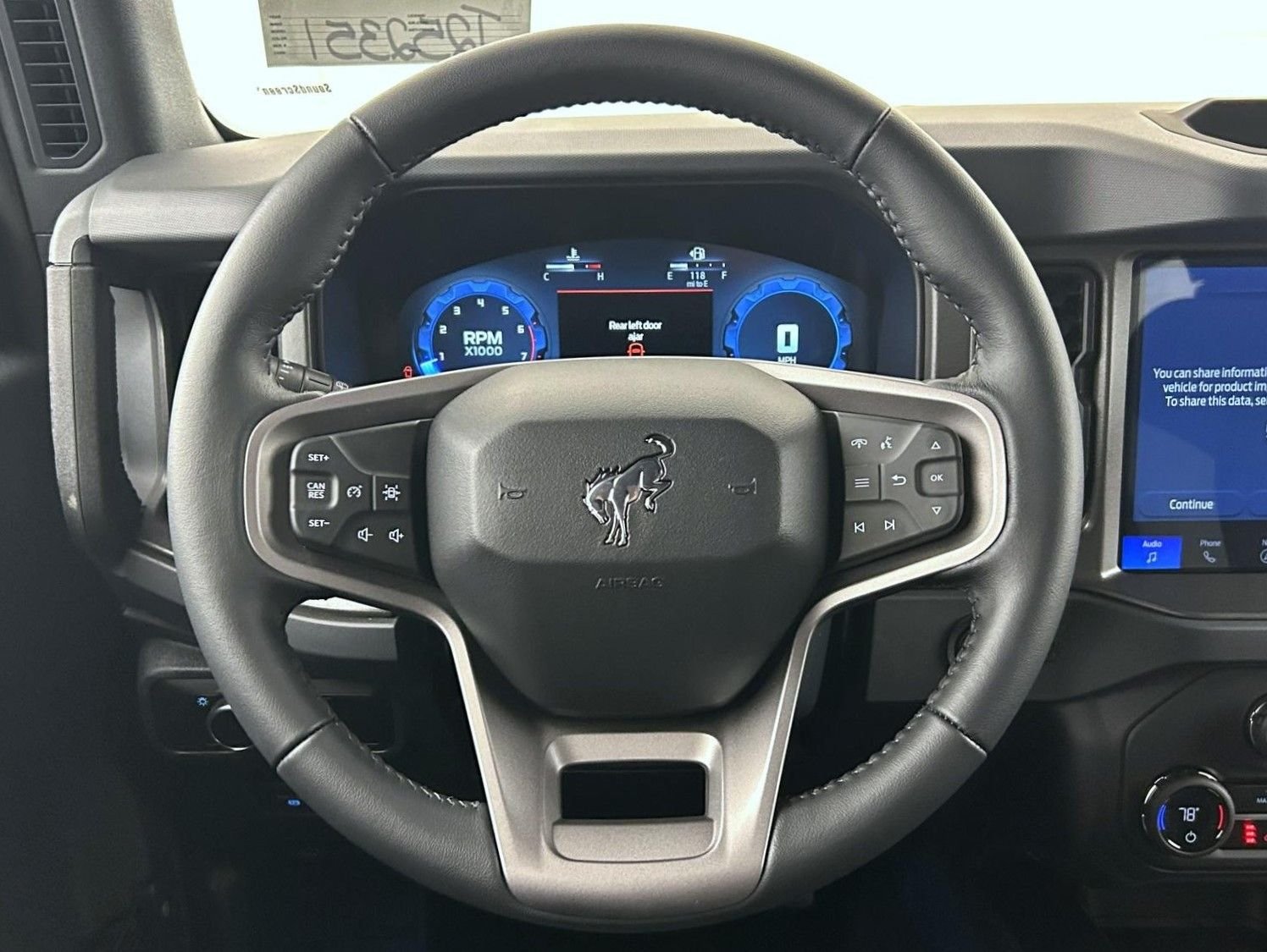 New 2025 Shadow Black Ford Big Bend image 11