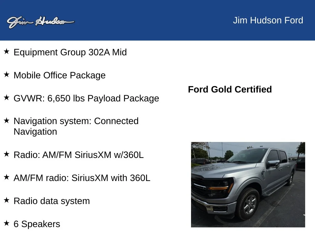 Used 2024 Silver Ford XLT image 12