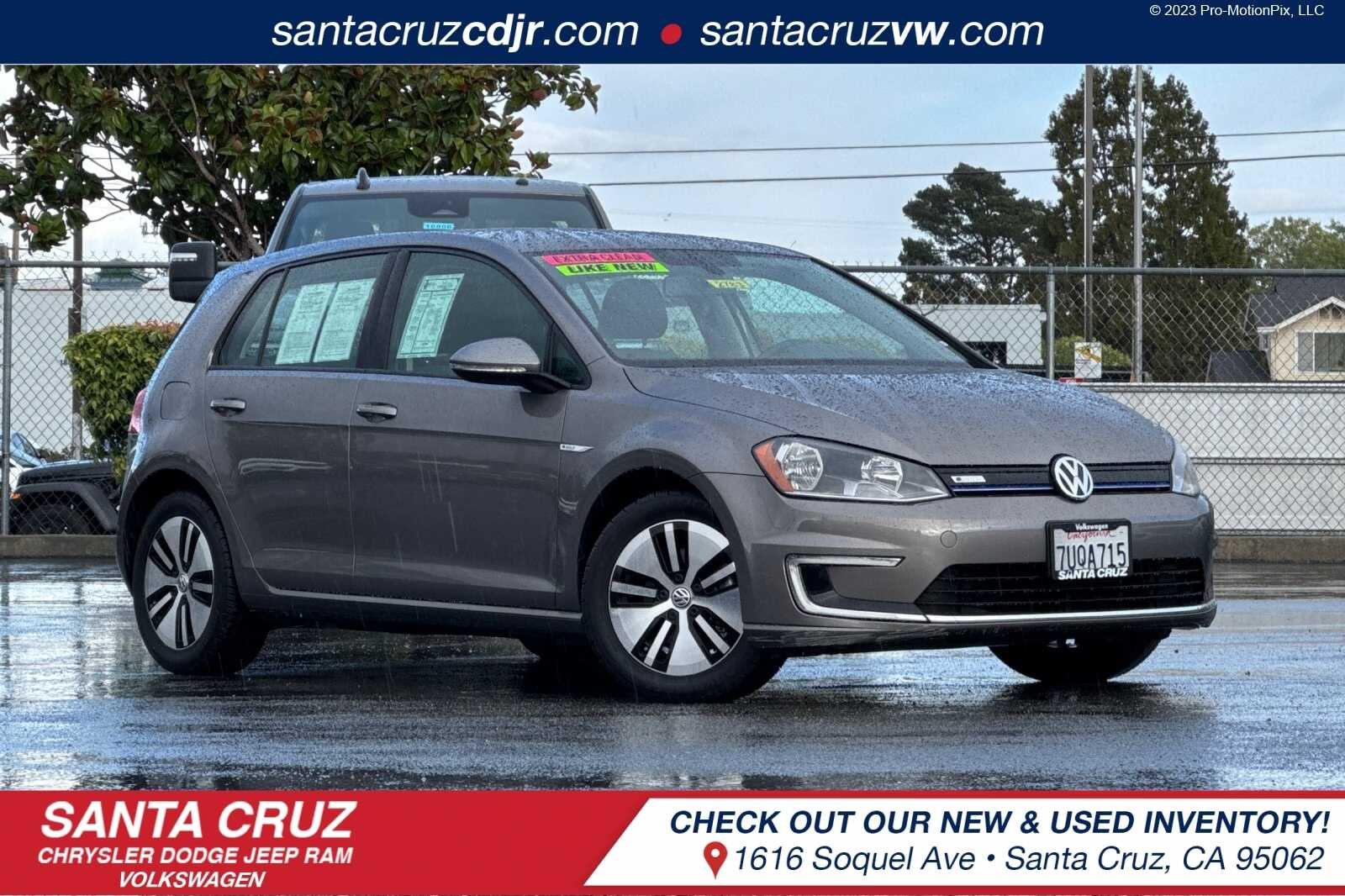2016 Volkswagen e-Golf e-Golf SE