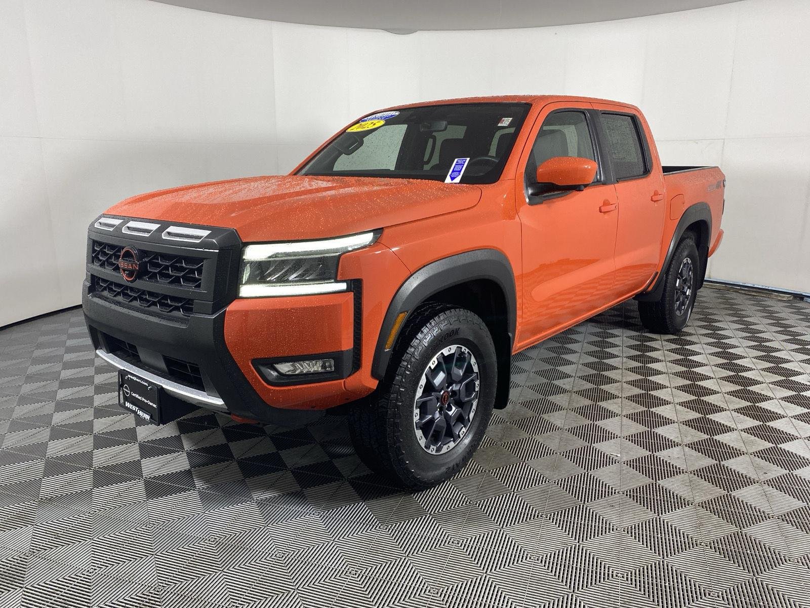 Certified Used 2025 Afterburn Orange Nissan PRO-4X image 3