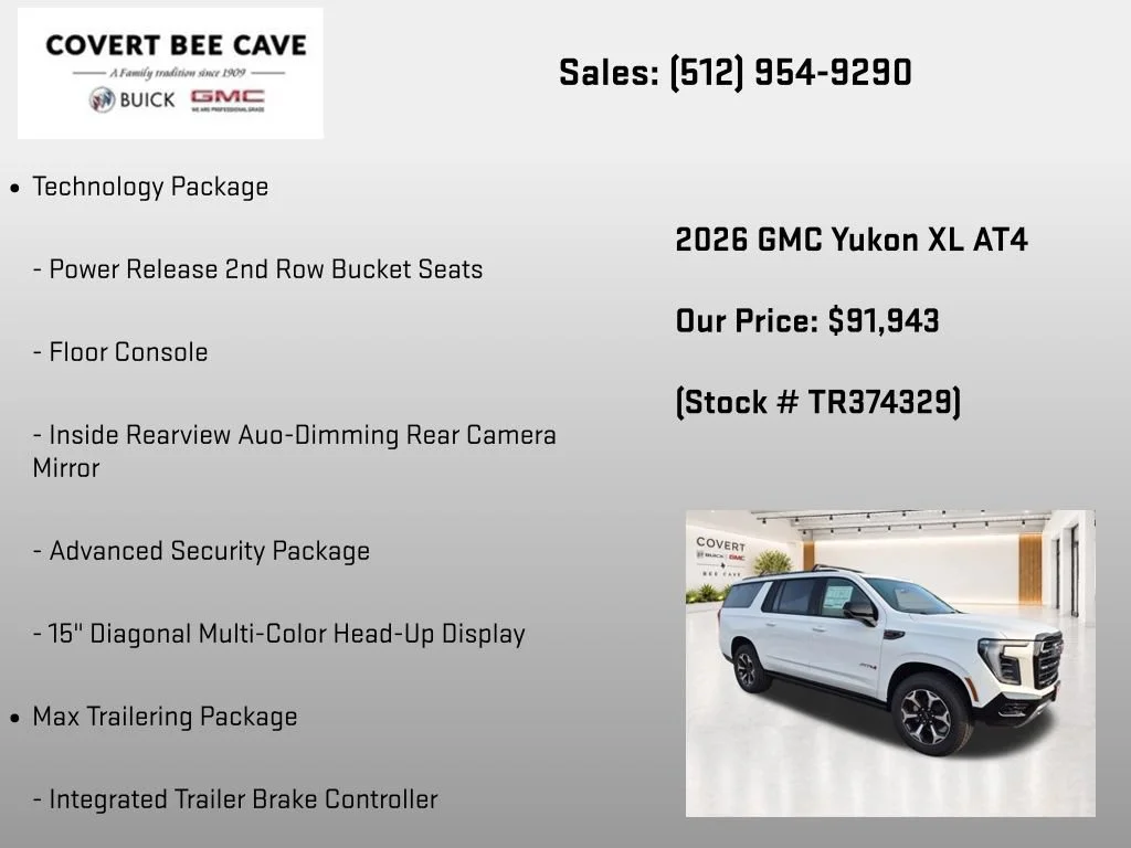 New 2026 Summit White GMC AT4 image 19