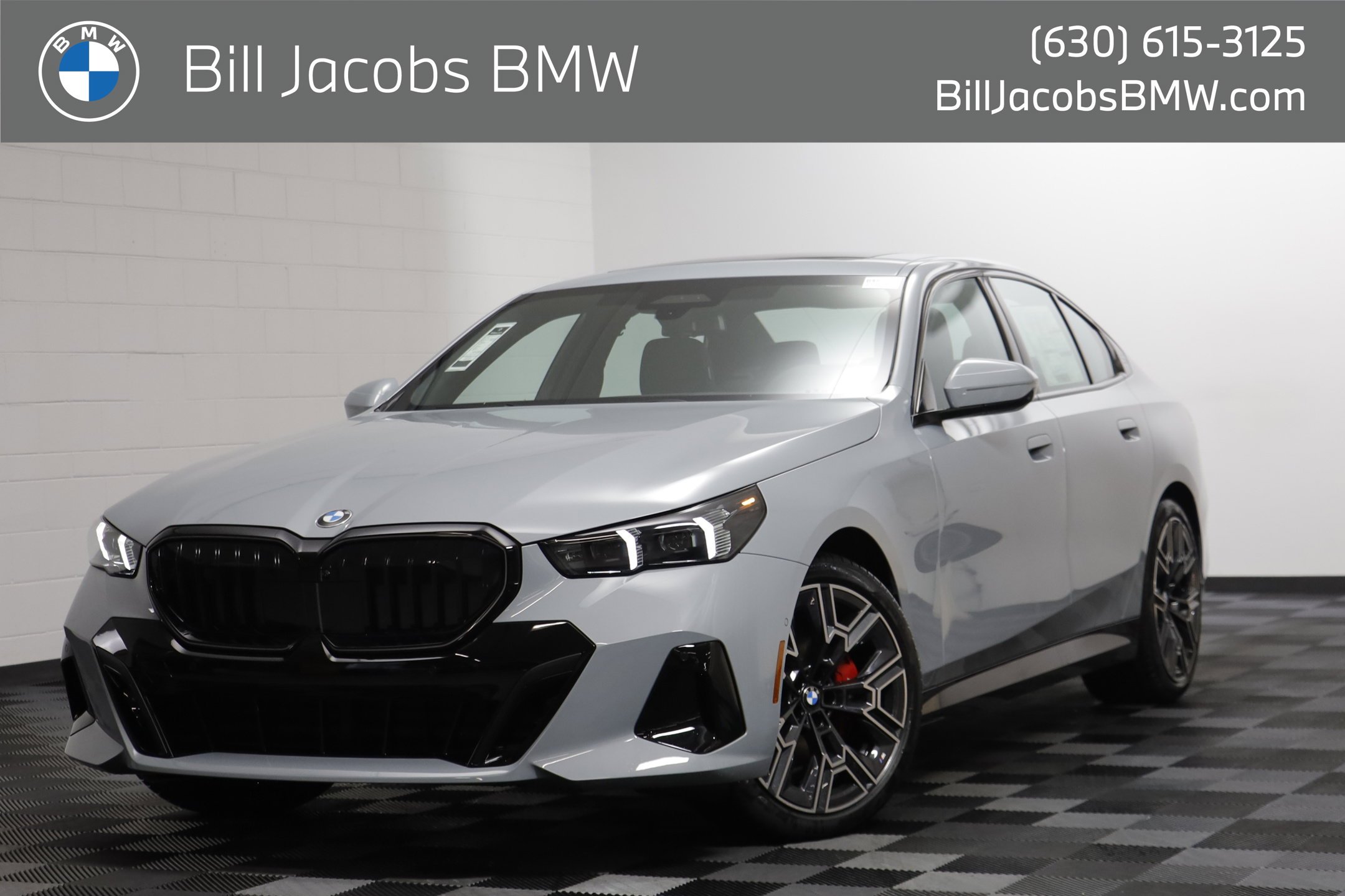 New 2026 Brooklyn Grey Metallic BMW 530i xDrive image 1