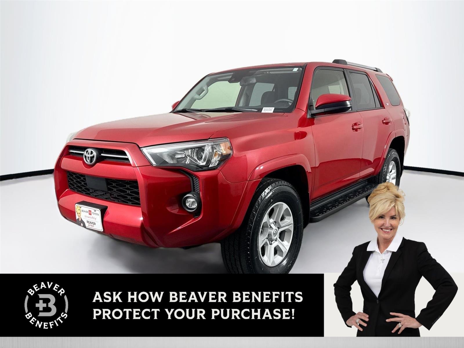 Certified Used 2024 Barcelona Red Metallic Toyota SR5 image 1