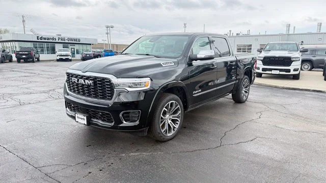 New 2026 Diamond Black Crystal Pearl-Coat Exterior Paint RAM Tungsten image 3