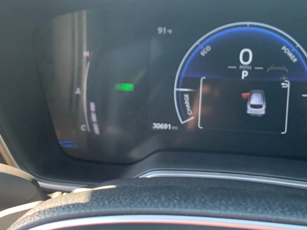 Used 2024 Blue Toyota Hybrid XSE image 30