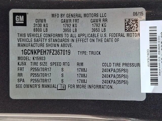 Used 2015 Gray Chevrolet WT image 28