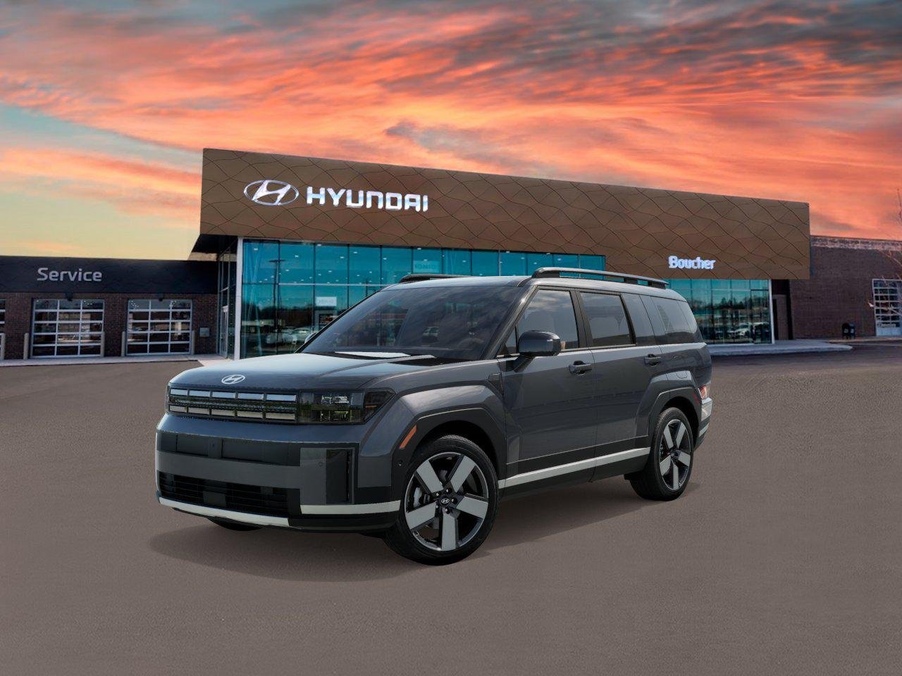 New 2026 Ecotronic Gray Hyundai Limited AWD image 1