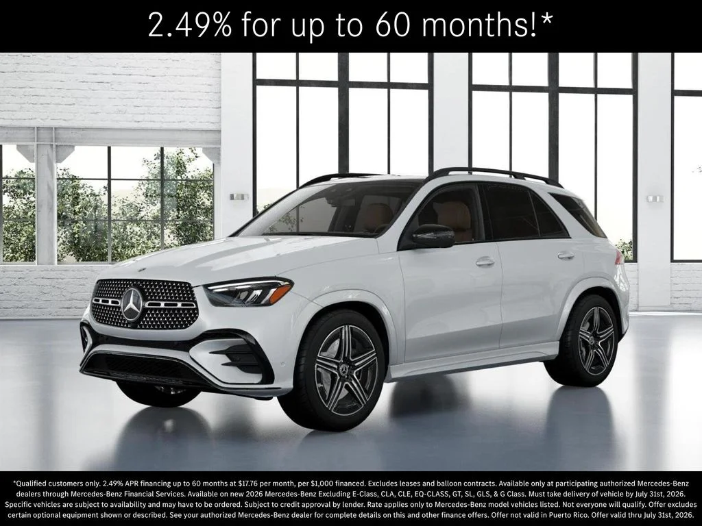 New 2026 MANUFAKTUR Moonlight White Metallic Mercedes-Benz GLE 450 image 39