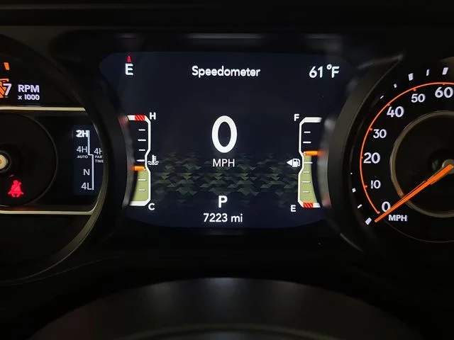 Used 2024 Hydro Blue Pearl Coat Jeep Rubicon X image 15
