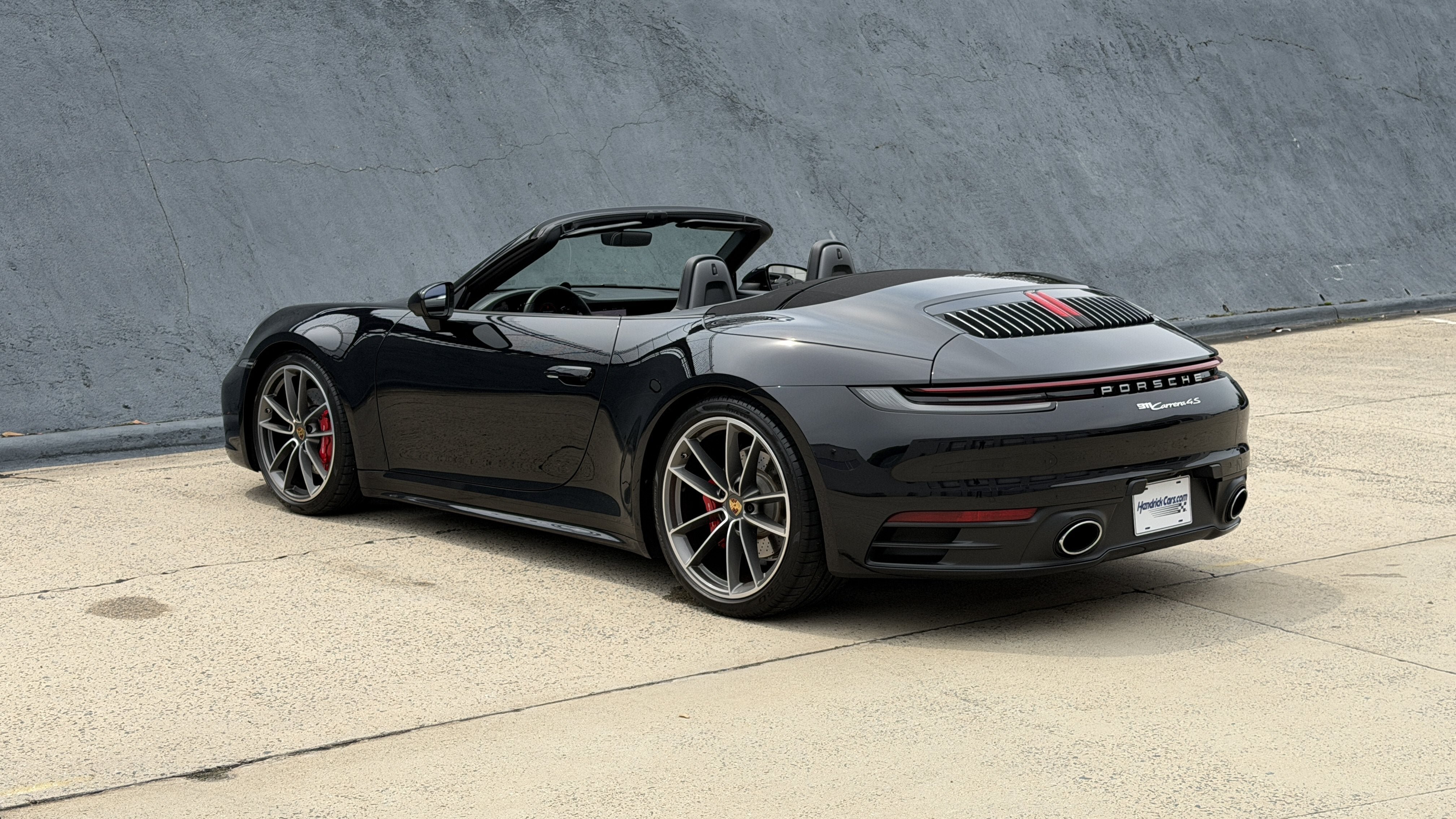 Used 2020 Black Porsche Carrera 4S Cabriolet image 5