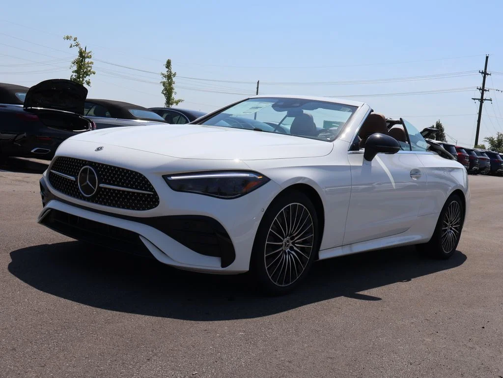 New 2027 White Mercedes-Benz CLE 450 image 2