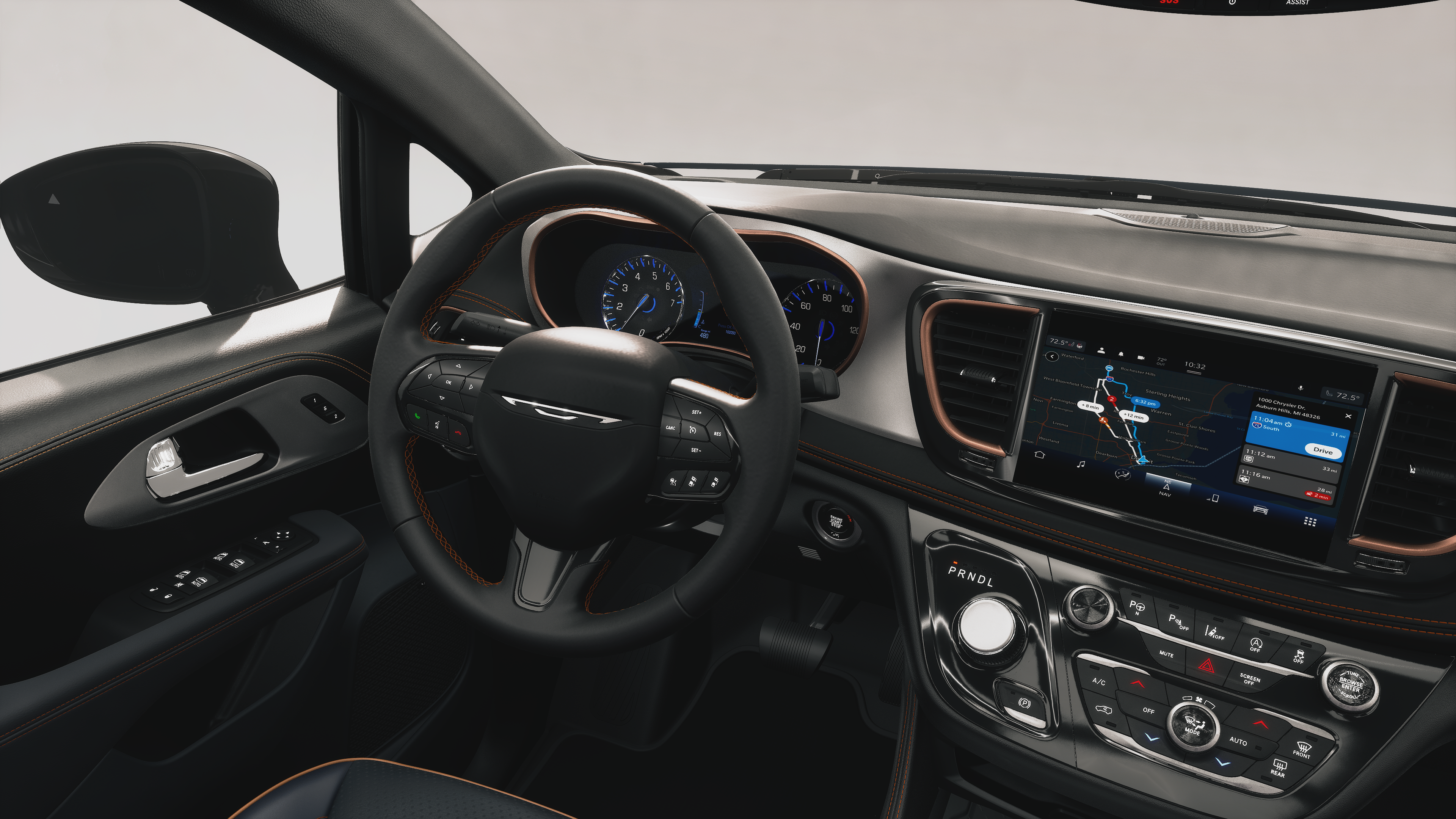 New 2027 Hydro Blue Pearl-Coat Exterior Paint Chrysler Pinnacle image 9