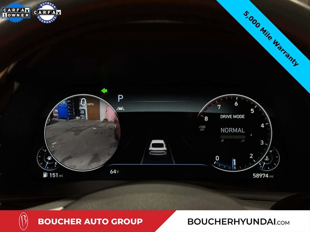Certified Used 2020 Calypso Red Hyundai Limited image 12