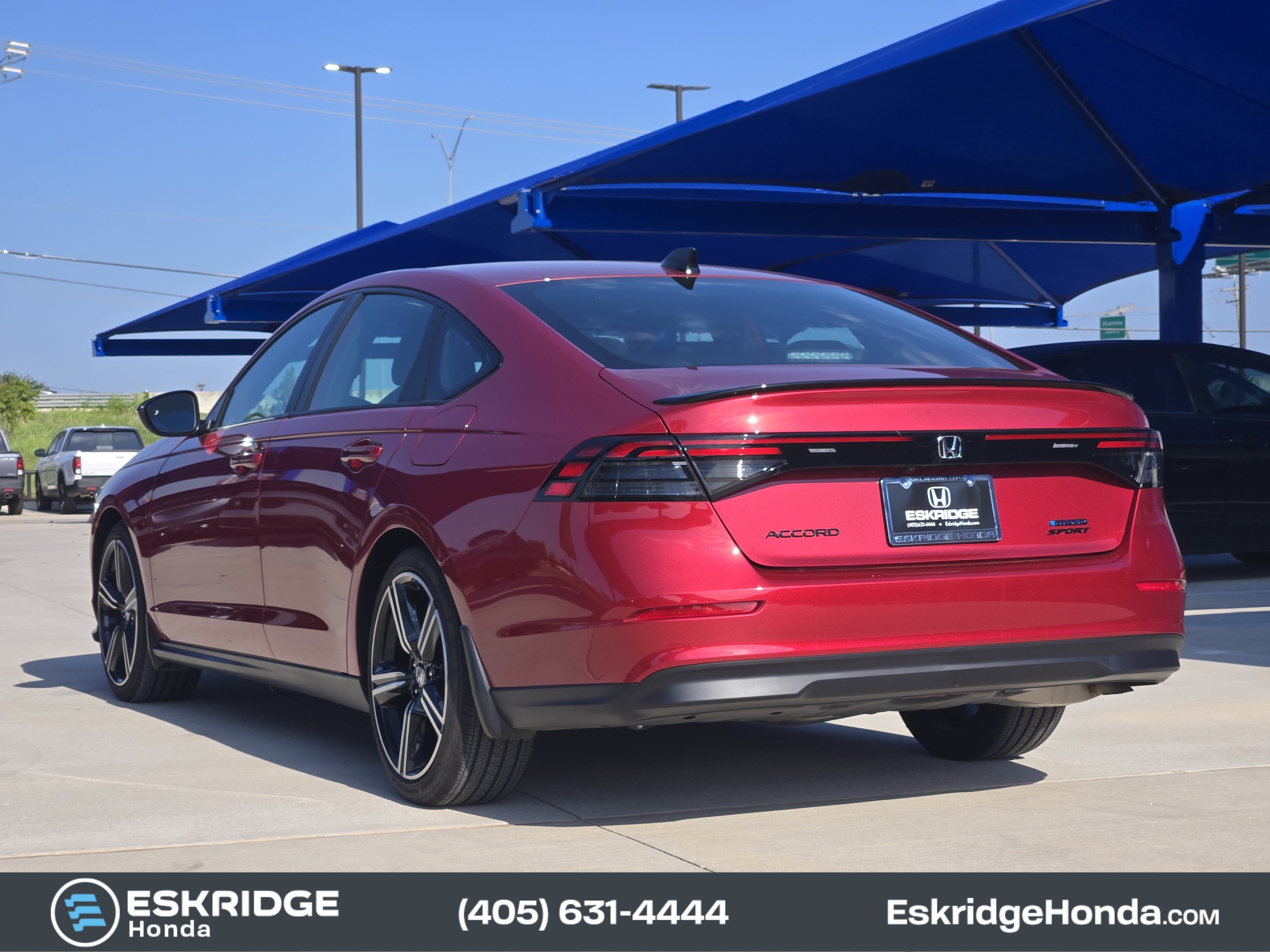 Certified Used 2026 Radiant Red Metallic Honda Sport Hybrid image 37
