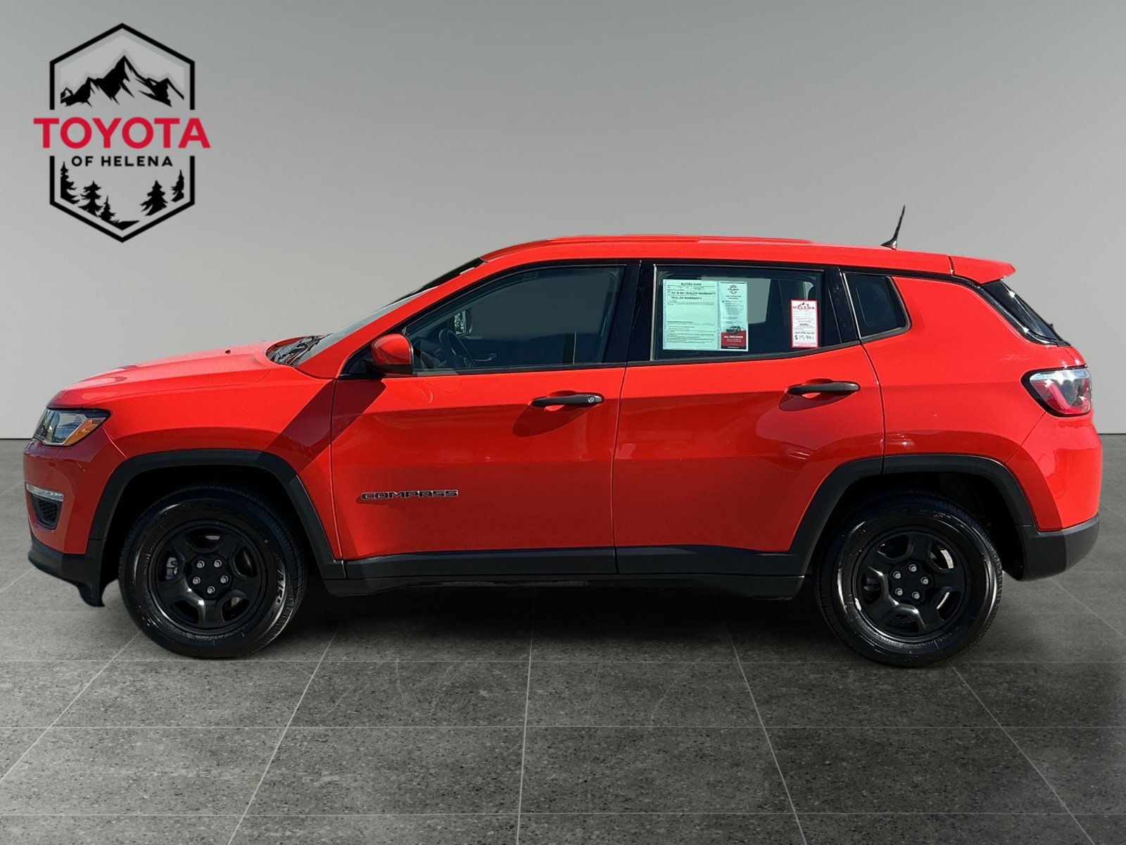 Used 2018 Jeep Compass Sport with VIN 3C4NJCAB5JT133524 for sale in Helena, MT