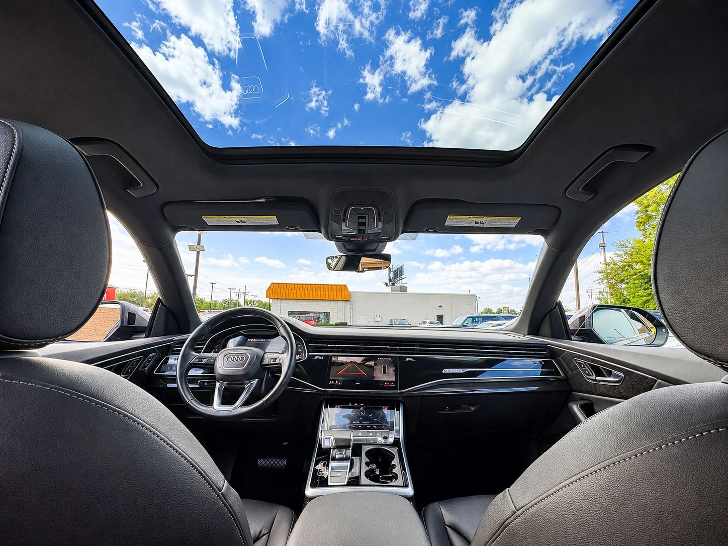 Used 2025 Gray Audi 55 Premium image 2
