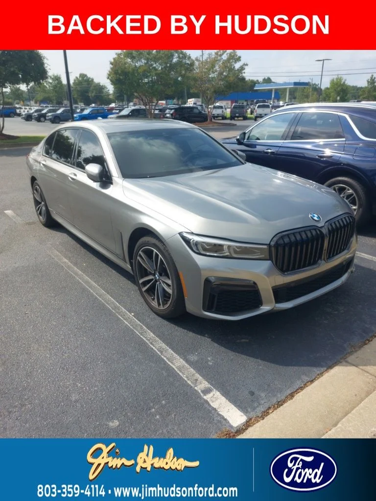 Used 2022 Gray BMW 740i xDrive image 1