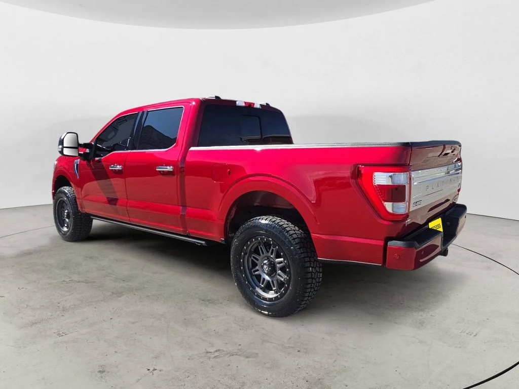 Used 2022 Red Ford Platinum image 3