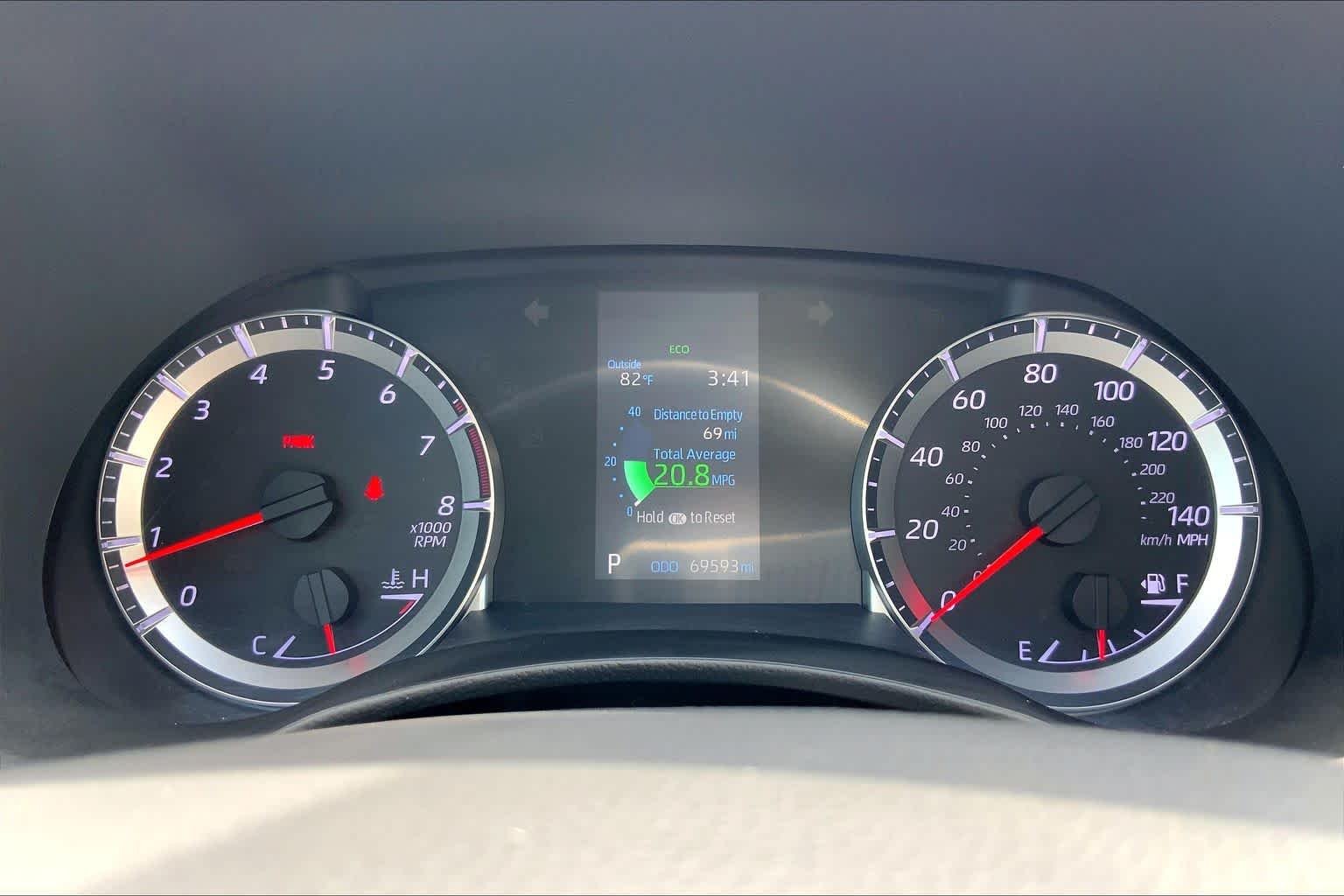 Used 2021 Magnetic Gray Metallic Toyota LE image 25