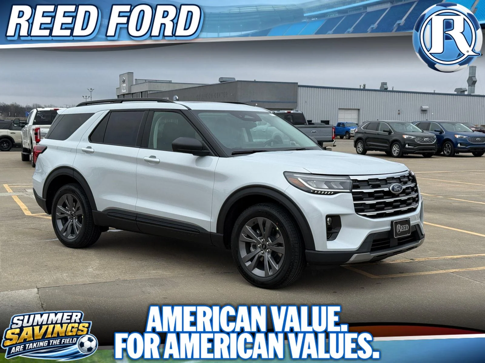 New 2026 Space White Metallic Ford Active w/100A Pkg image 1