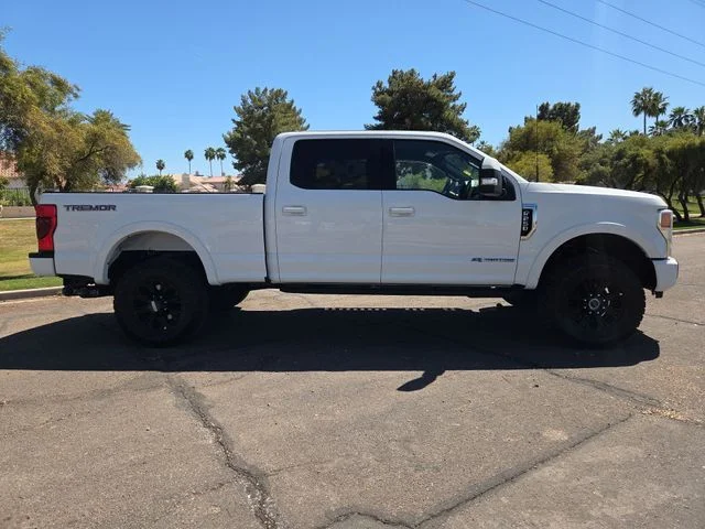 Used 2022 White Ford Lariat TREMOR image 8
