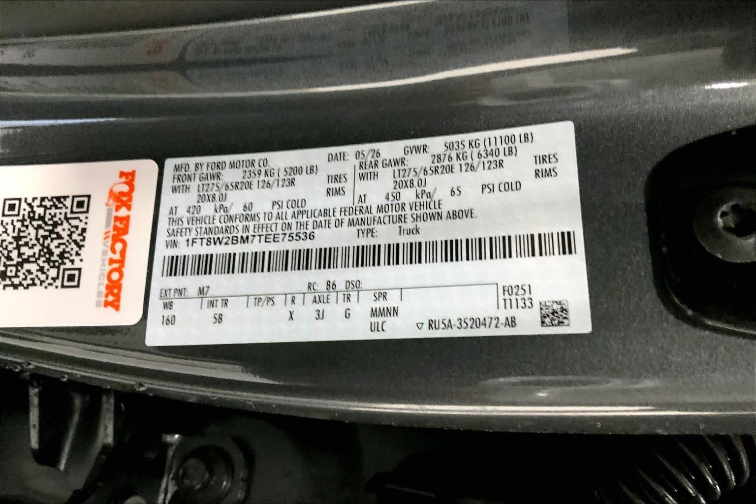 New 2026 Carbonized Gray Metallic Ford F-250® Lariat® image 20