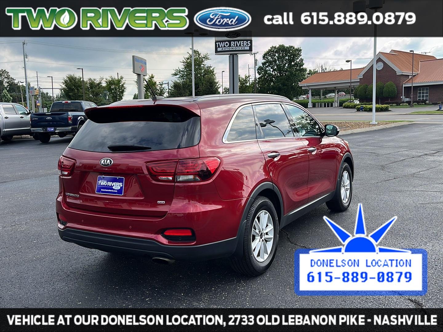 Used 2020 Passion Red Kia LX image 9