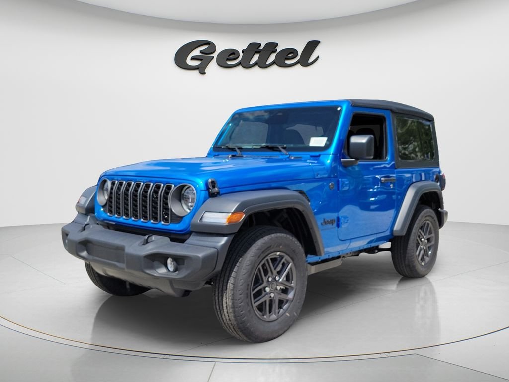 New 2026 Hydro Blue Pearl-Coat Exterior Paint Jeep Sport S image 1