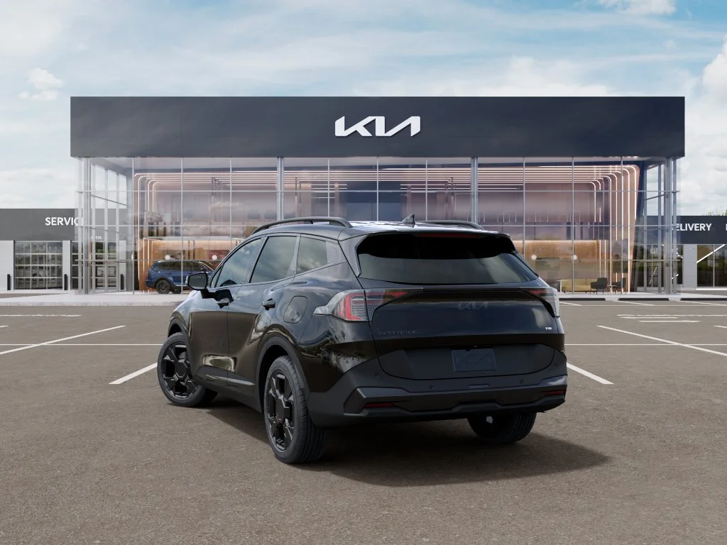 New 2026 Ebony Black Kia X-Line In-Transit image 4