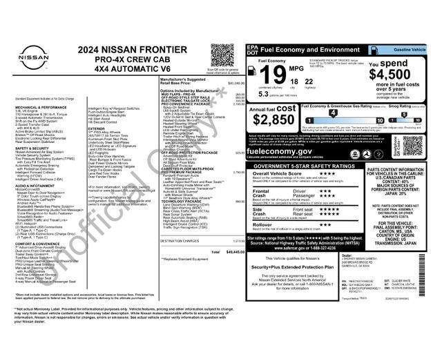 Used 2024 White Nissan PRO-4X image 22