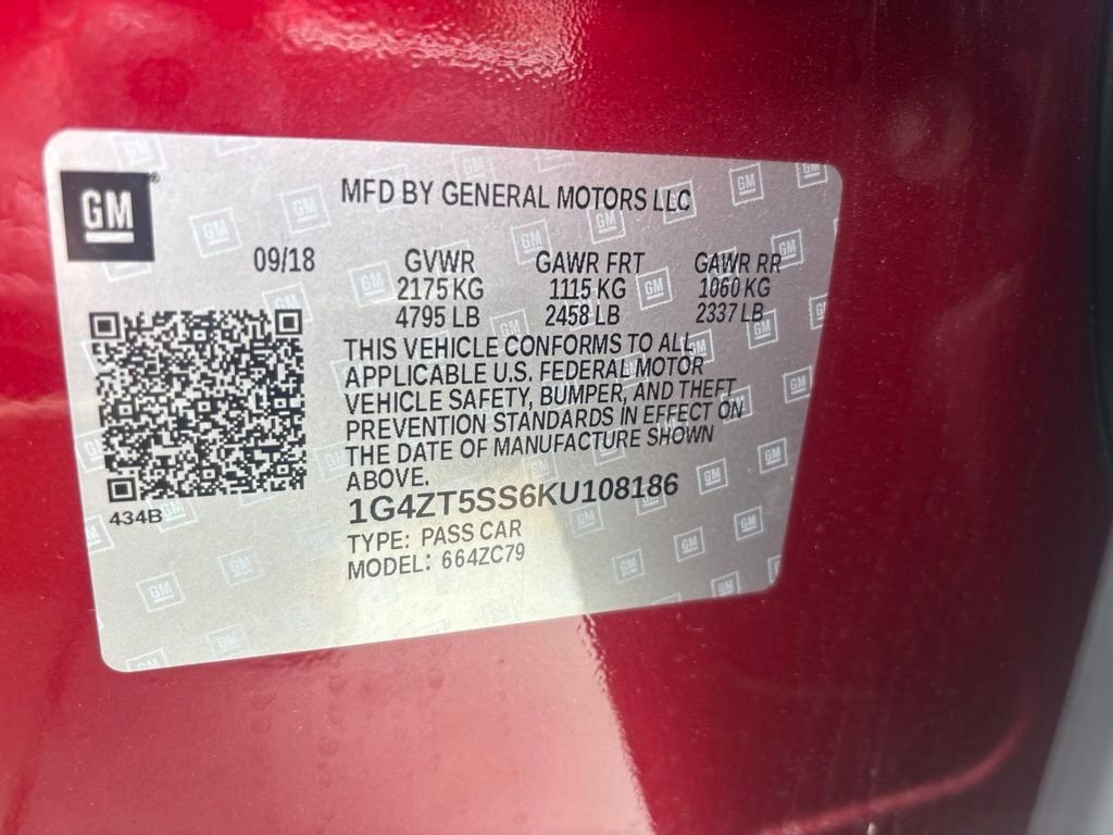 Used 2019 Red Buick Premium I Group image 5