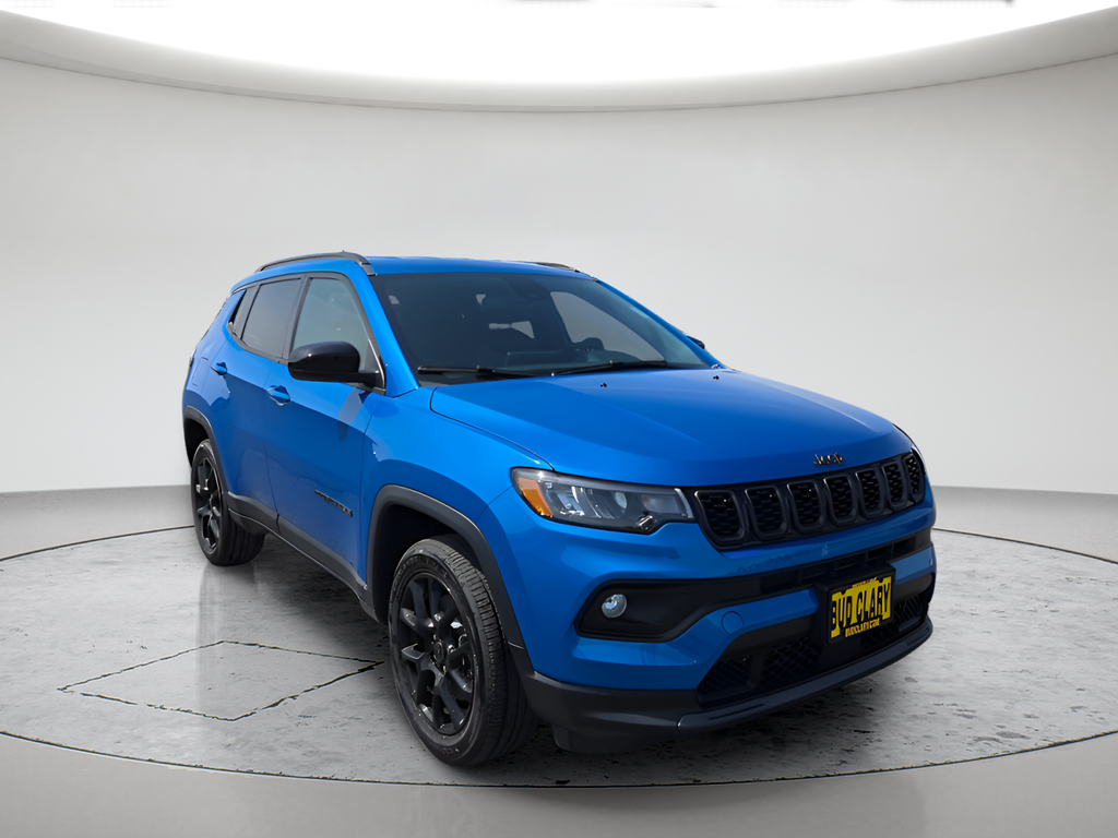 New 2026 Hydro Blue Pearl-Coat Exterior Paint Jeep Latitude image 1