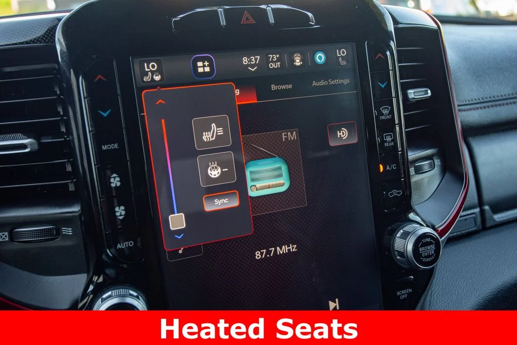 Used 2022 Flame Red Clearcoat Ram 4WD Rebel image 7
